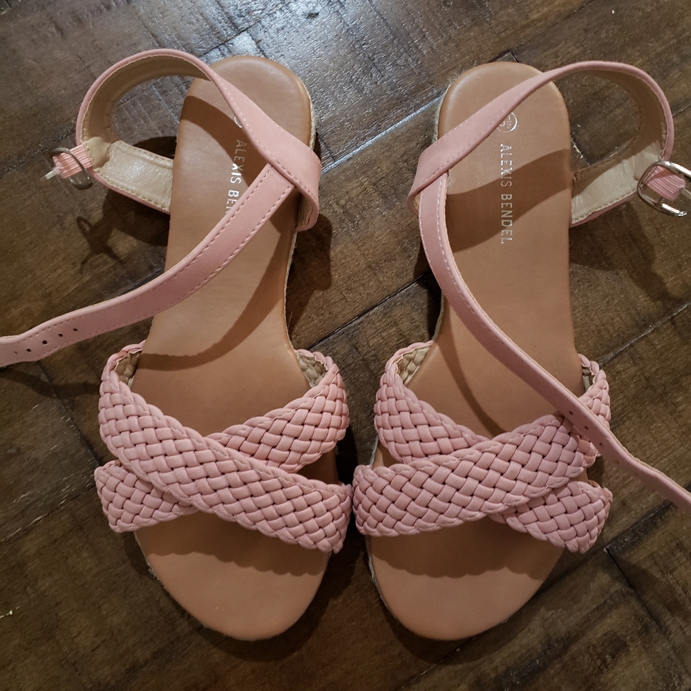 Pink sandals